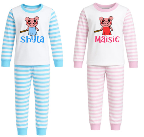 Personalised roblox piggy boys - roblox,