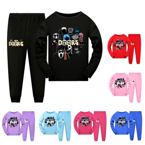 Kids boys roblox doors - t, shirt