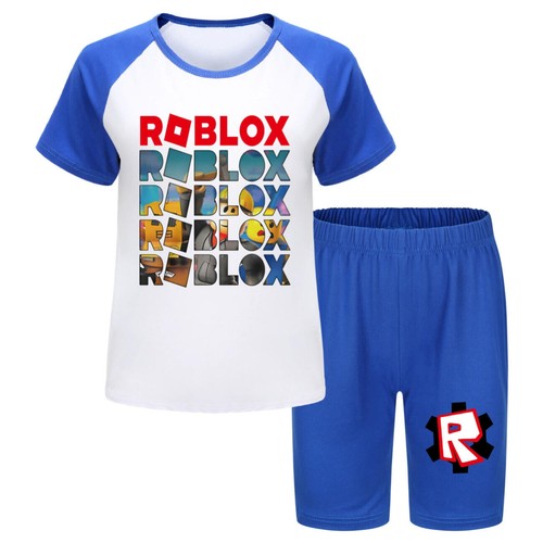 Print pyjamas set - casual, short