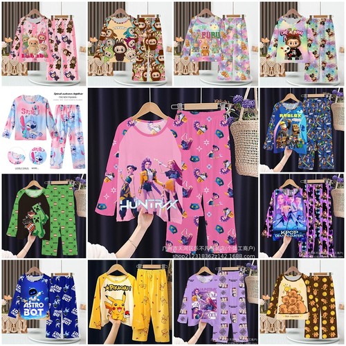 2pcs kids girls boy pyjamas - 2pcs,